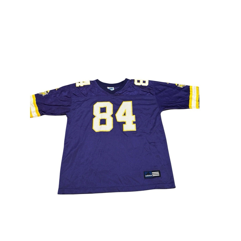 Adidas Randy Moss Minnesota Vikings Jersey Youth XL Vintage Y2K